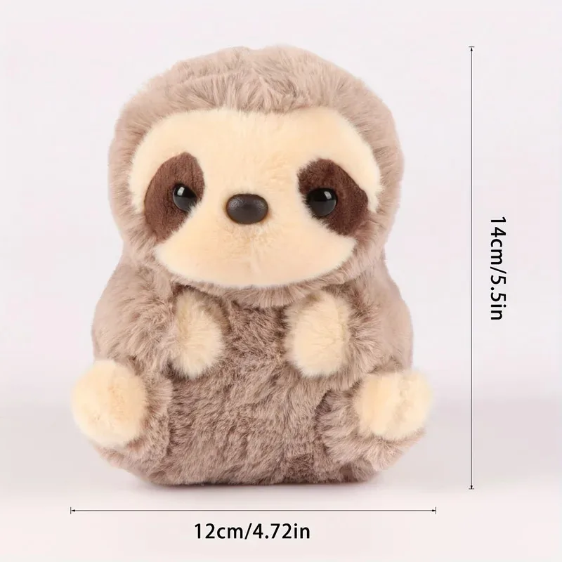 

14cm Kawaii Sloth Plush Toys Soft Stuffed Animal Sloth Dolls Toy Plushies Birthday Gift For Kids Girls Home Decor Party Supply