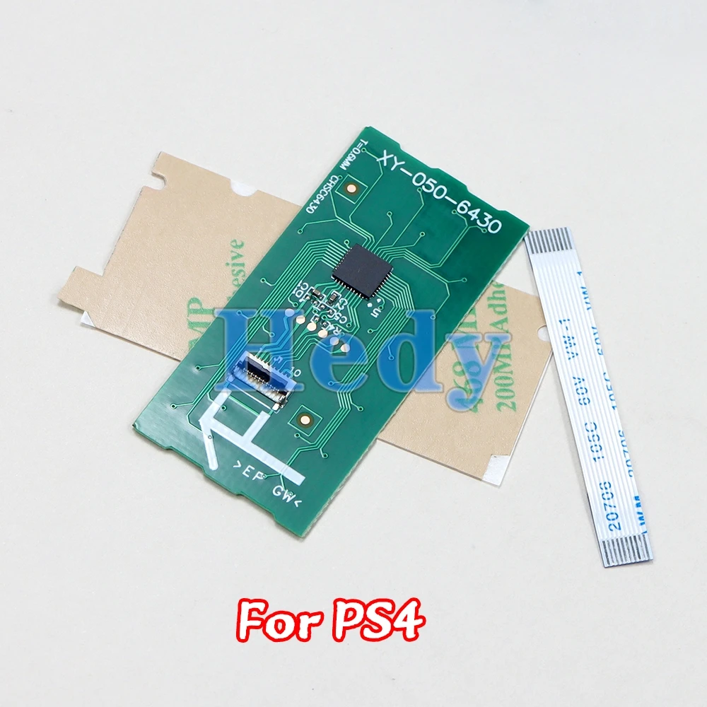1set JDS 001 011 Joystick Touchpad Board For PS4 JDM 030 JDS-040 Touch Pad Flex Cable With Frame Big Small IC JDM 050 055 - view 2