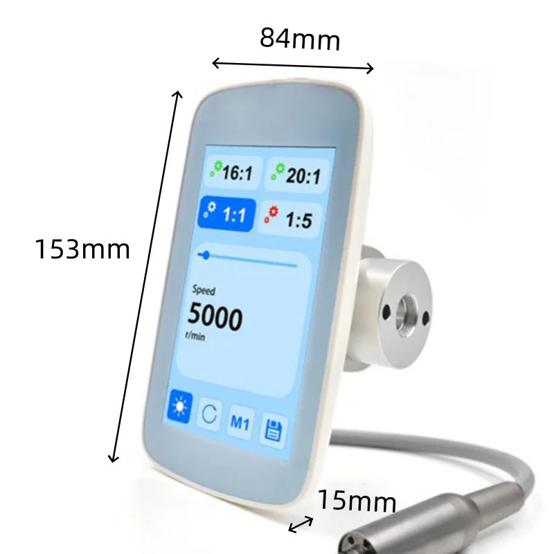 Professional Dental Brushless Micromotor Built-in LED Electric Micro Motor for Dental Chair Tool w/ Touch Panel Dental Accessori