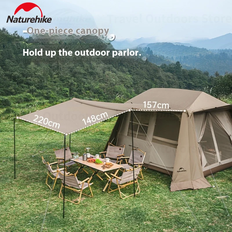 Naturehike Village 6.0 4-6人用 クイックオープンテント