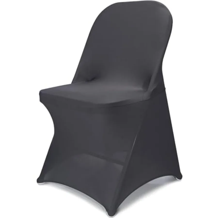 Stretch Folding Chair Covers Spandex Chair Covers Protector for Wedding Party Dining Banquet, Washable Universal Fitted Chair S
