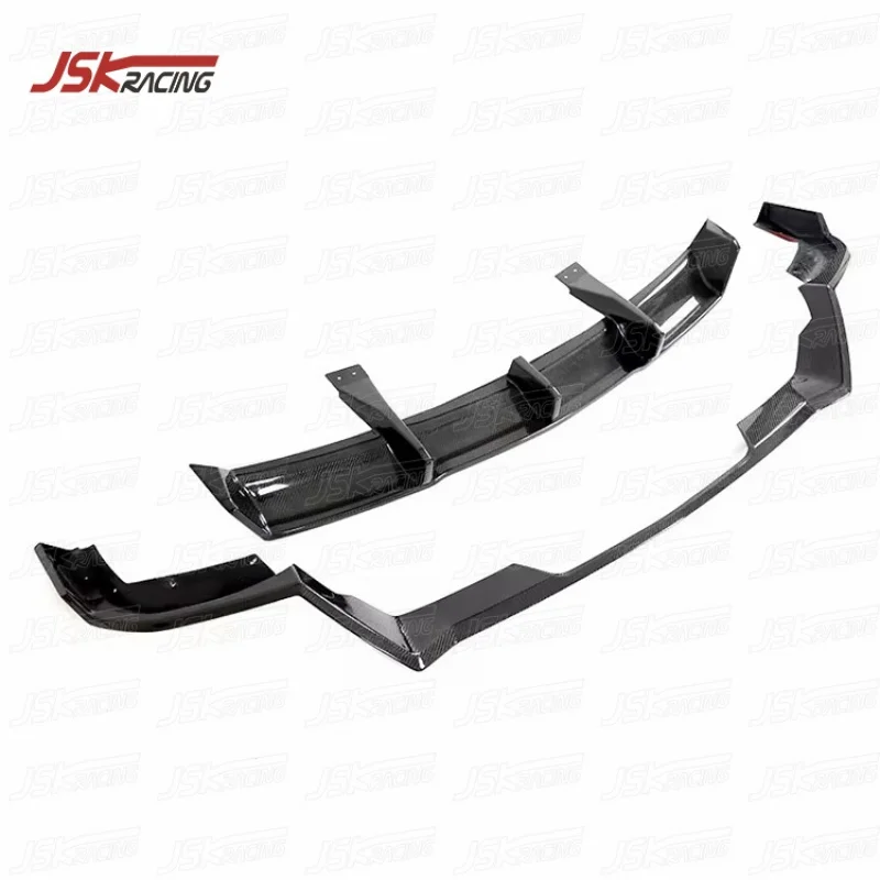 

JSKI STYLE CARBON FIBER REAR DIFFUSER For 2020-2024 CHEVROLET C8 Z06