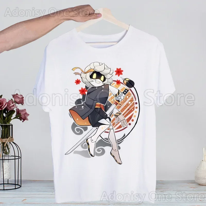 Murder Drones Fashion Man Tshirt Summer Fashion T-shirt Casual White Funny Cartoon Print T-shirt Hip Pop Tops tee image 3
