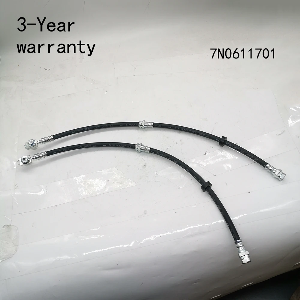 

2Pcs high-pressure brake hose 7N0611701 For VW Sharan 2011-2023 Seat Alhambra 2011-2023
