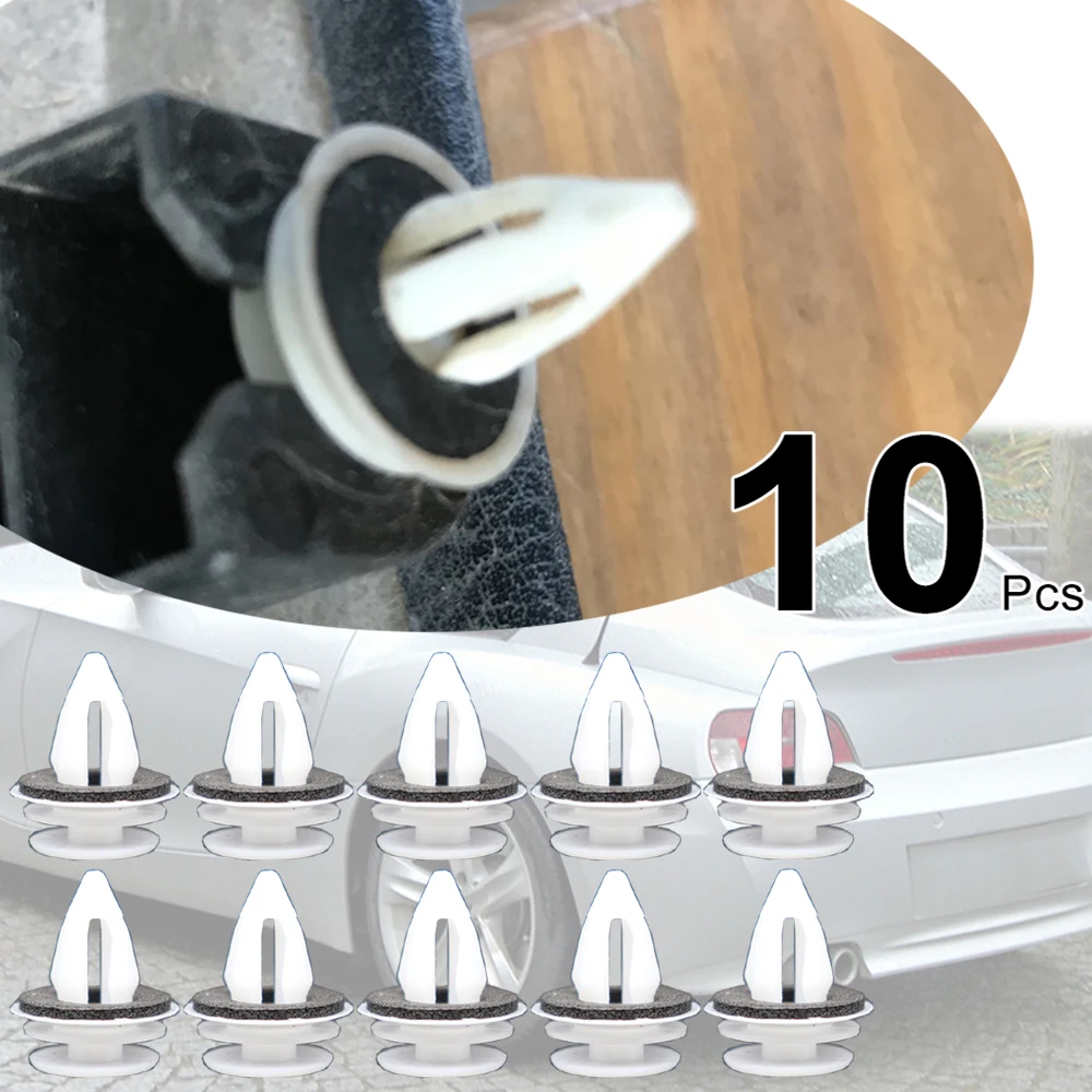 

10Pcs For BMW Z4 E85 E86 2003 2004 2005 2006 2007 2008 Car Door Card Panel Fascia Lining Trim Clips Front Rear Left Right Rivets
