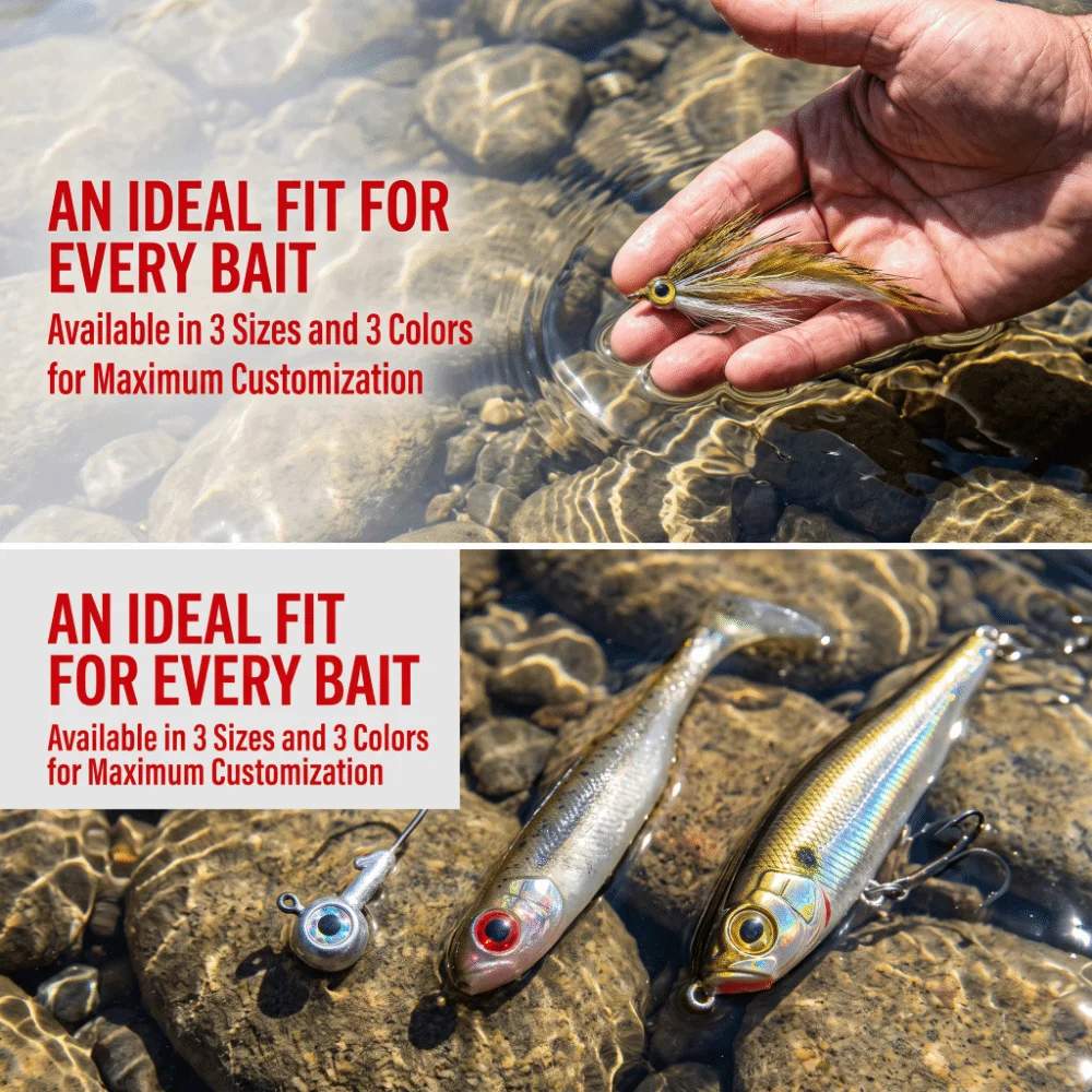 Fishing Lure Making Kit - 300 Adet 3D Holografik Balıkçılık Yemi
