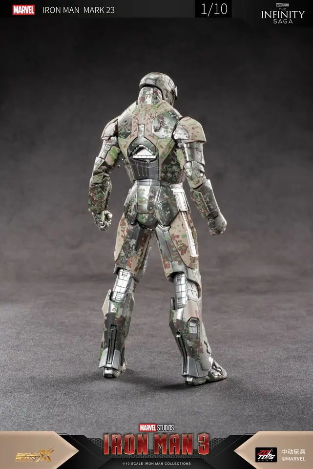 ZD Toys Marvel Avenger Iron Man Mark23 Shades Action Figure