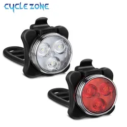 Cycling Bike Taillight USB Rechargeable Led Bicycle Light Tail Clip Lamp Bicycle Lamp Luz Bicicleta Rear Back Bike Tail Light