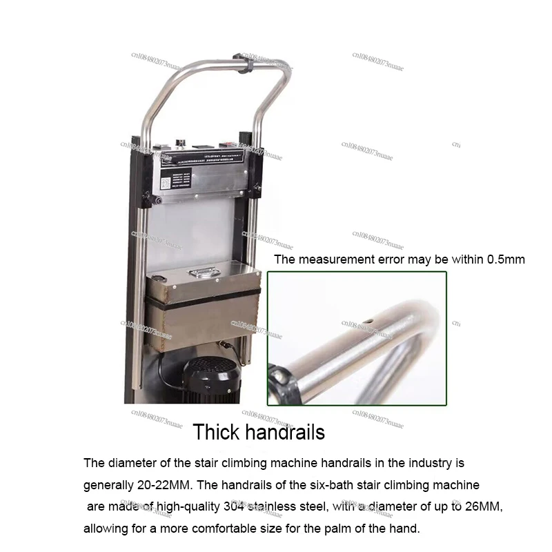 

Folding Hand Trolley Cart MobileTool Electric Stair Climbing Machine Vehicle Cargo Handling Cart Up And Down Stair Climber