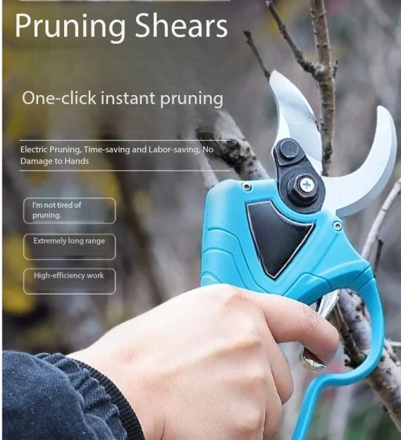 Lithium Battery Backpack Electric Pruning Knife Fruit Tree Shears Garden Rechargeable Pruning Machine