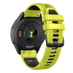 Garmin Forerunner用ユニバーサルスポーツシリコンストラップ,Vivoactive 4用音楽バンド,Venu 2,22mm, 45mm, 265, 255