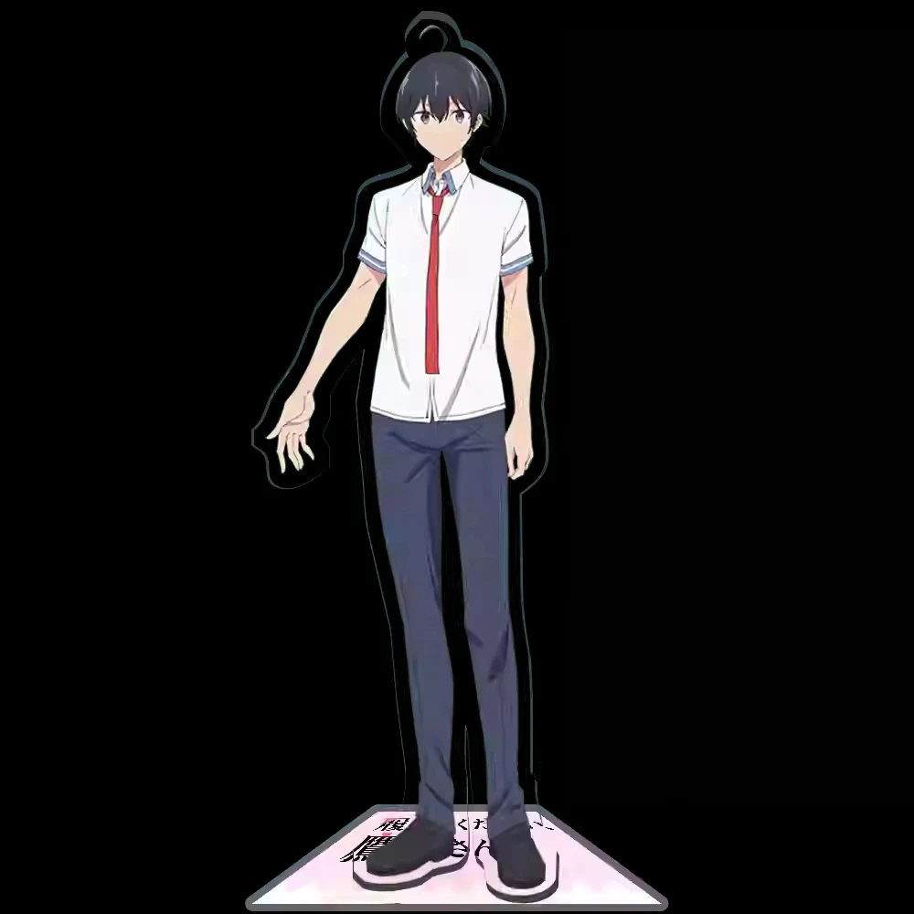 Anime Please Put Them On Takamine-san Shirota Koushi Acrylic Stand Figure Display Cosplay Charm Cartoon Desktop Model Plate Gift