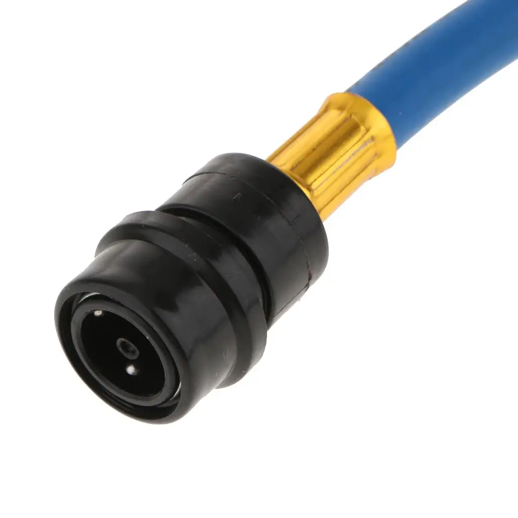 

Шланг для заправки кондиционеров с манометром R134a, универсальная измерительная трубка, клапан для хладагента, для автомобильных систем охлаждения