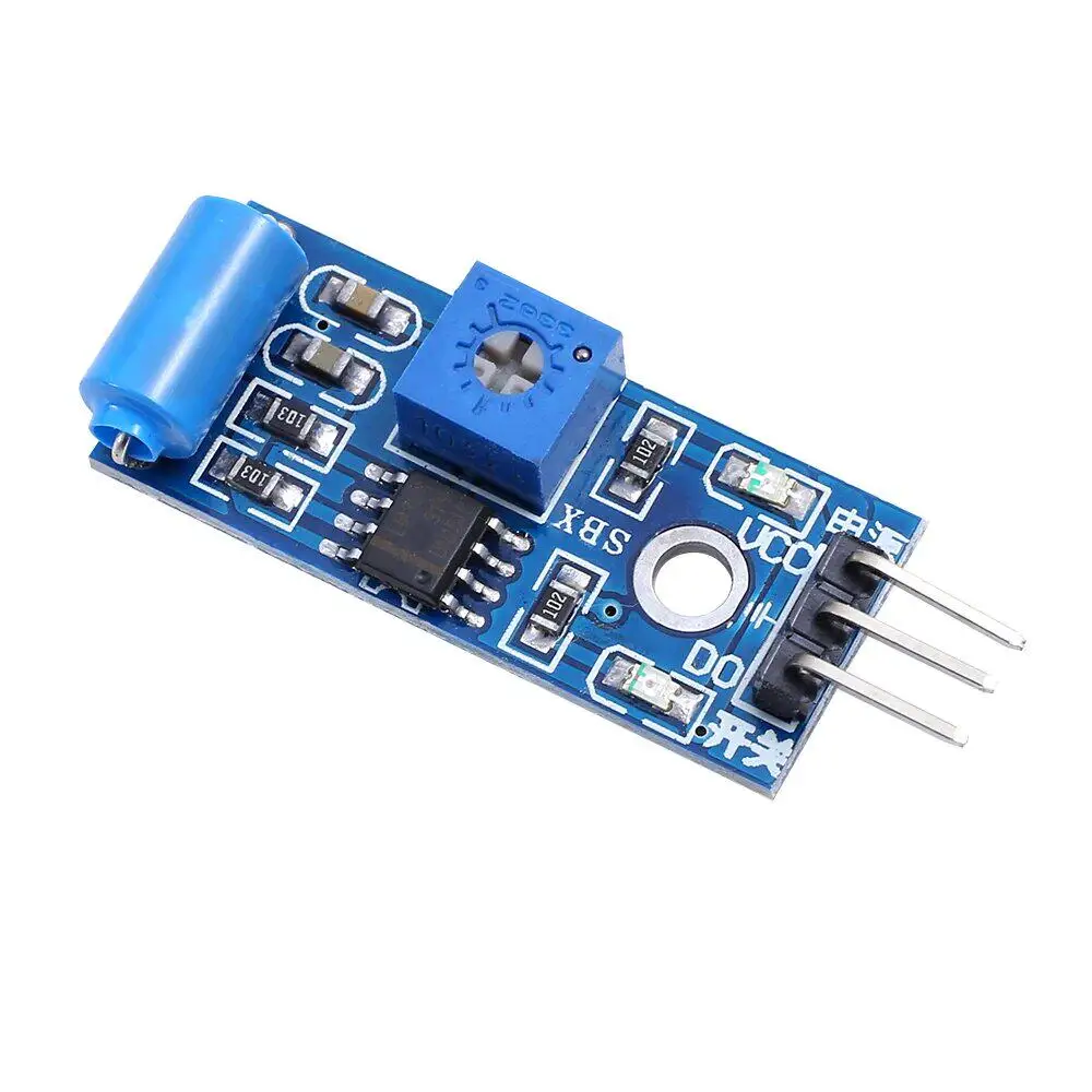 Normally-closed vibration sensor module, vibration switch, alarm sensor module, vibration switch SW-420