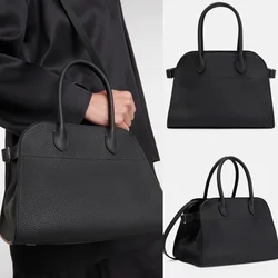 Tote bag M15 high quality leather tote cowhide Black lychee pattern handbag