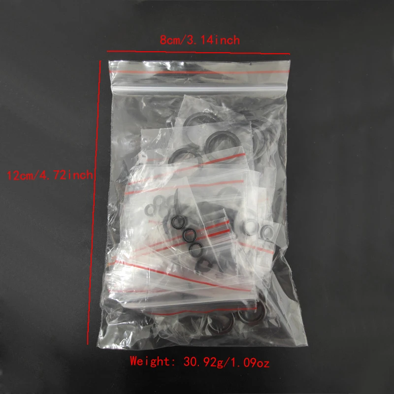 48Pcs Anti Corrosion Fishing Rod Guide Rings Round Connector Rings for DIY Fishing Rod Repair Kit