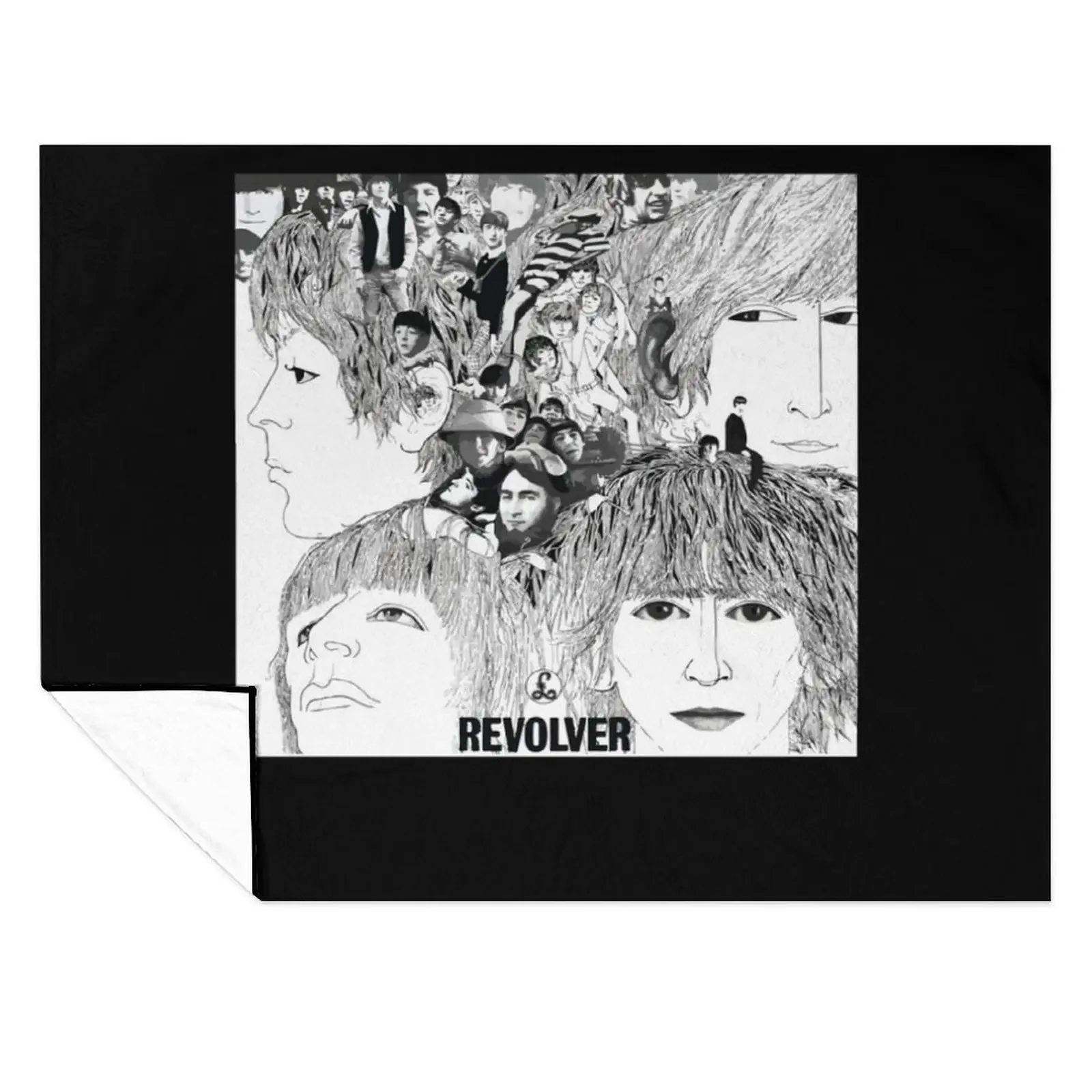 

Revolver Album Cover Classic Throw Blanket Cute Plaid Decorative Sofa Luxury Designer Tourist Blankets