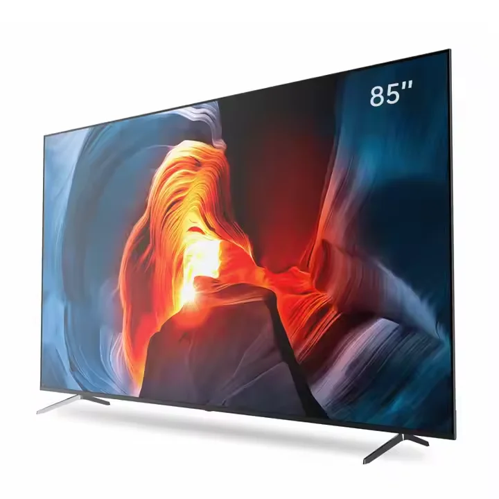 85-Inch Frameless Smart 4K UHD LED TV, Powered by Android OS, Home Theater Television with Built-in WiFi