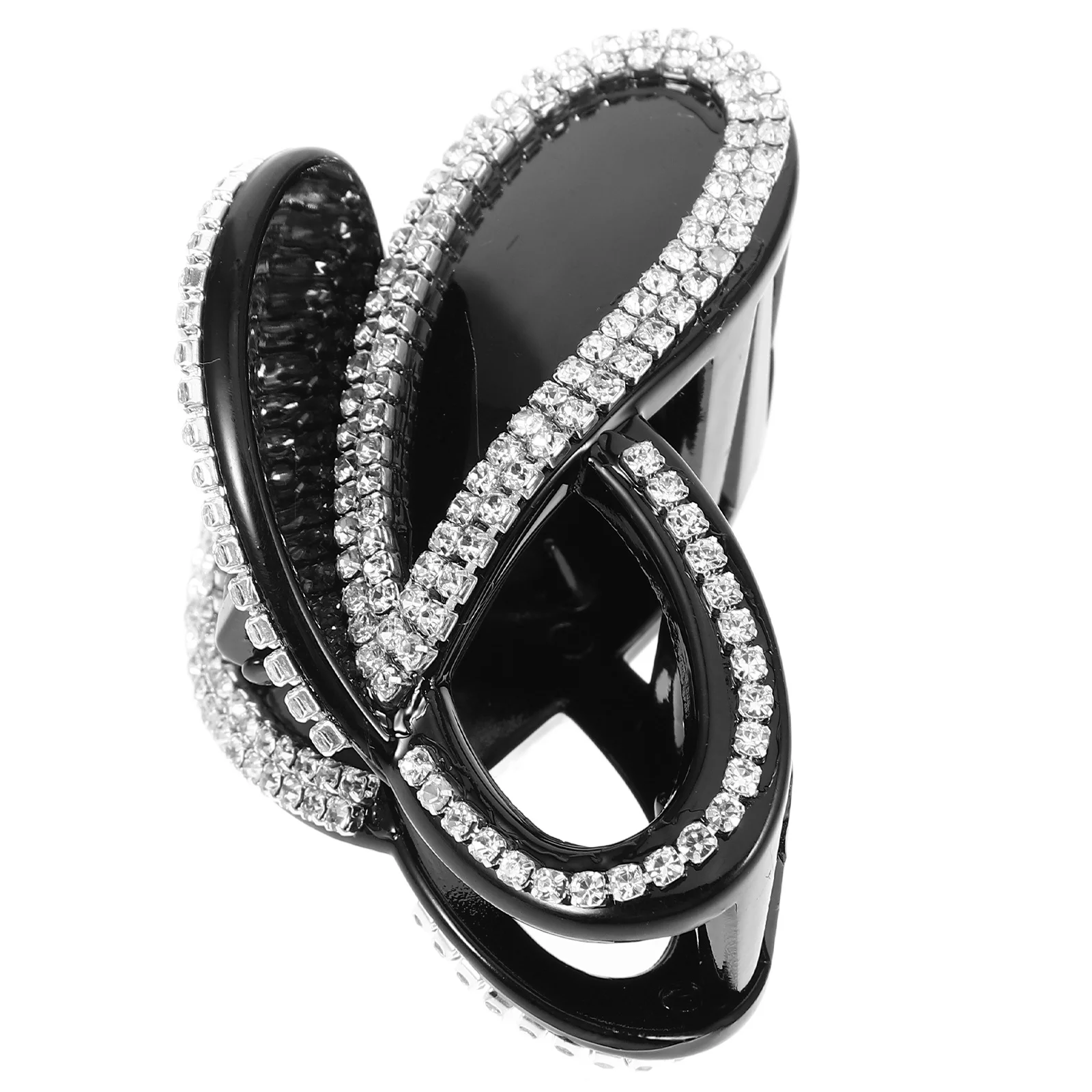 

1Pcs Sparkling Rhinestone Jaw Clip for Women Girls Acrylic Hair Clip Lightweight Comfortable Updo Styler Home Party Wear