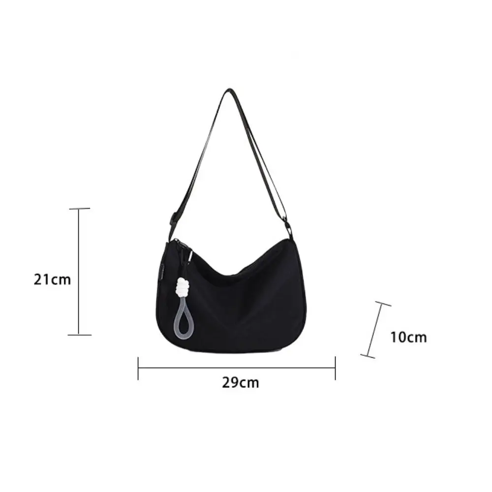 Oxford Cloth Crossbody Bag Fashion Waterproof Large Capacity Handbag Messenger Bag Women Girls