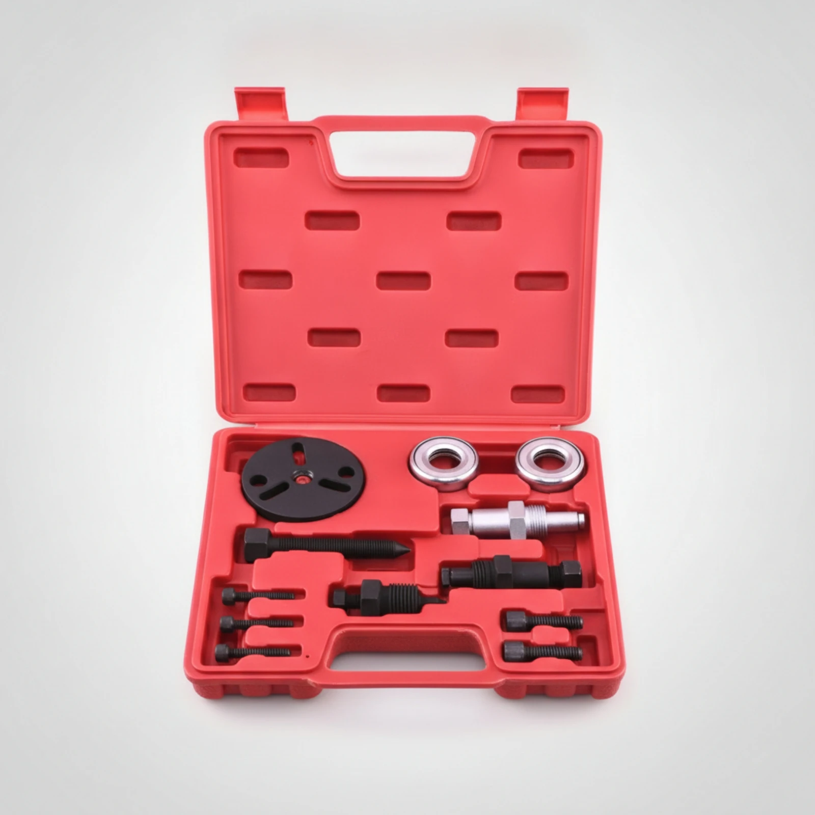A/C Compressor Clutch Tool Kit Portable Air Conditioning Compressor Repair Tool Kit Professional Grade Large Selection