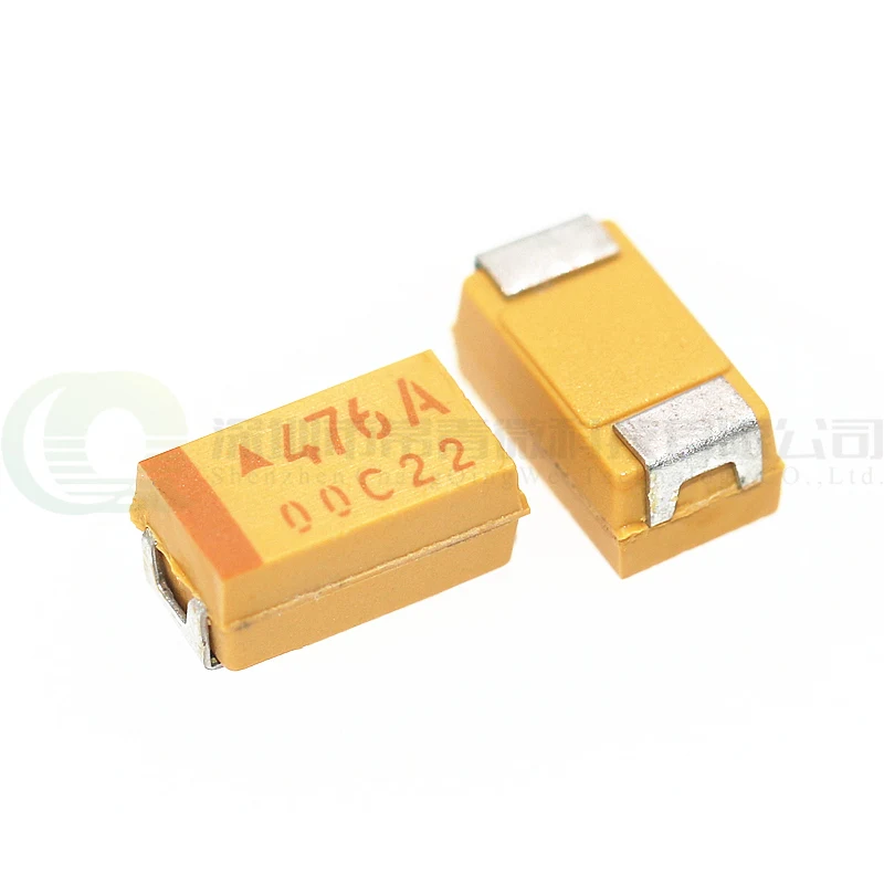 20-500pcs TAJC476K010RNJ 1812 6032 10V 47UF C type 10V47C SMD tantalum capacitor printed 476A original spot