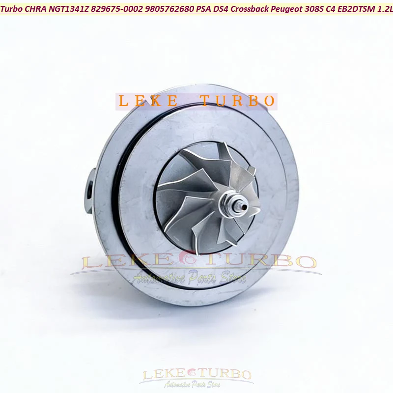 Turbo Cartridge CHRA NGT1341Z 829675 829675-0001 849966-0002 9805762680 For Peugeot PSA DS4 Crossback 308S C4 Pure EB2DTSM 1.2L