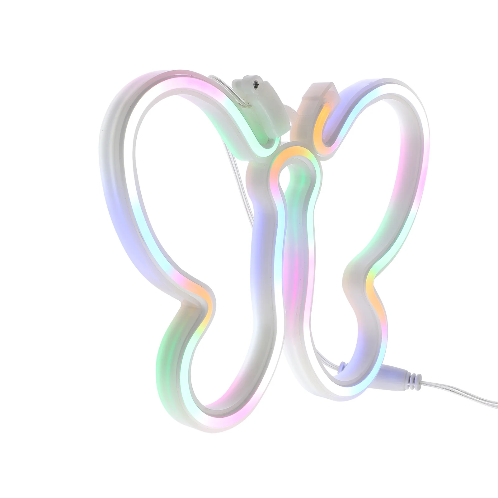 

Butterflies LED Neon Sign Cool Bedroom Wall Decoration Birthday Party Table Decor Eu Plug Neon Signs for Bedroom