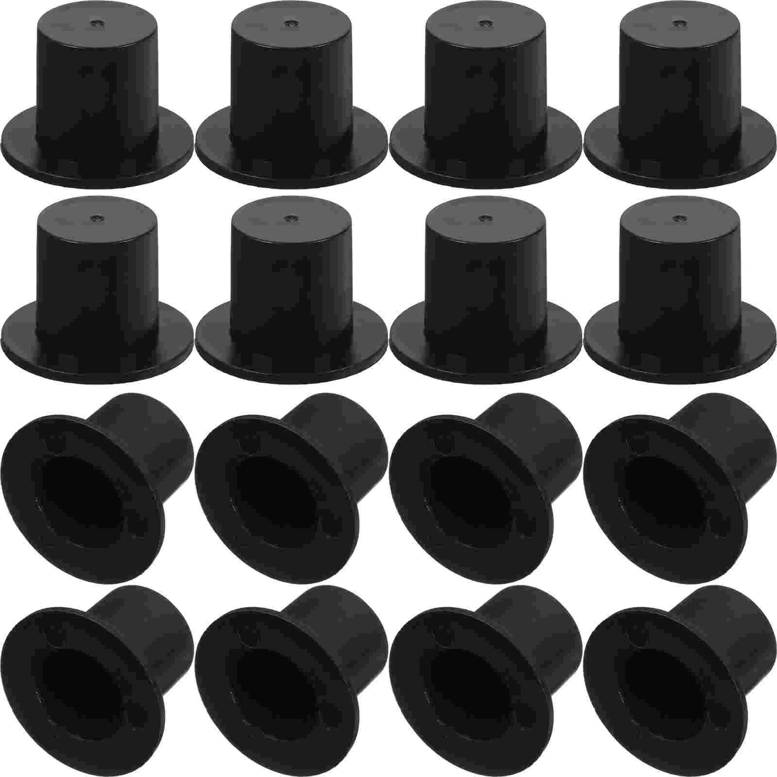 100 Pcs Mini Hat Decor for DIY Miniature Christmas Tree Clown Cap Hats Adult Nail Polish