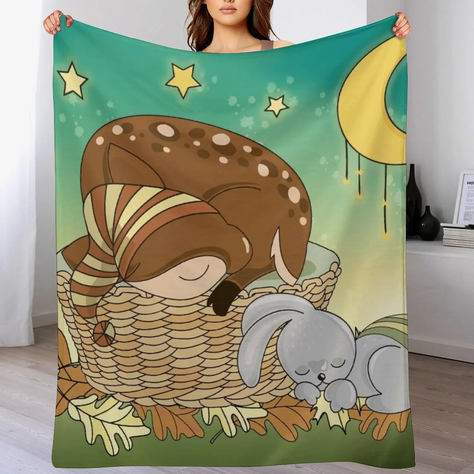 

Bedtime stories Throw Blanket Plaid Soft Big Blankets Sofas Of Decoration Fashion Sofas Blankets