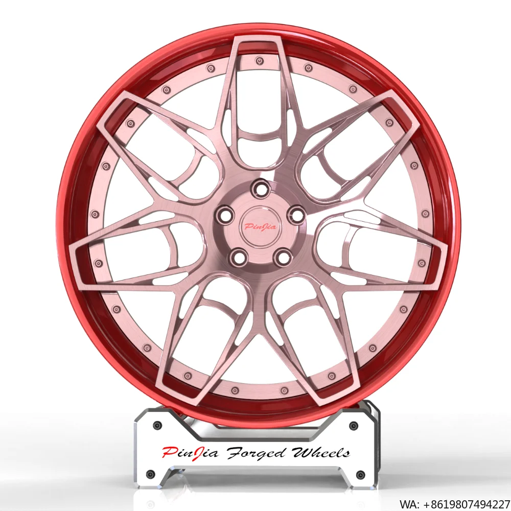 

Custom 2-piece Deep Concave Alloy Forged Wheels 6061-T6 Material for All Sizes for all passenger car