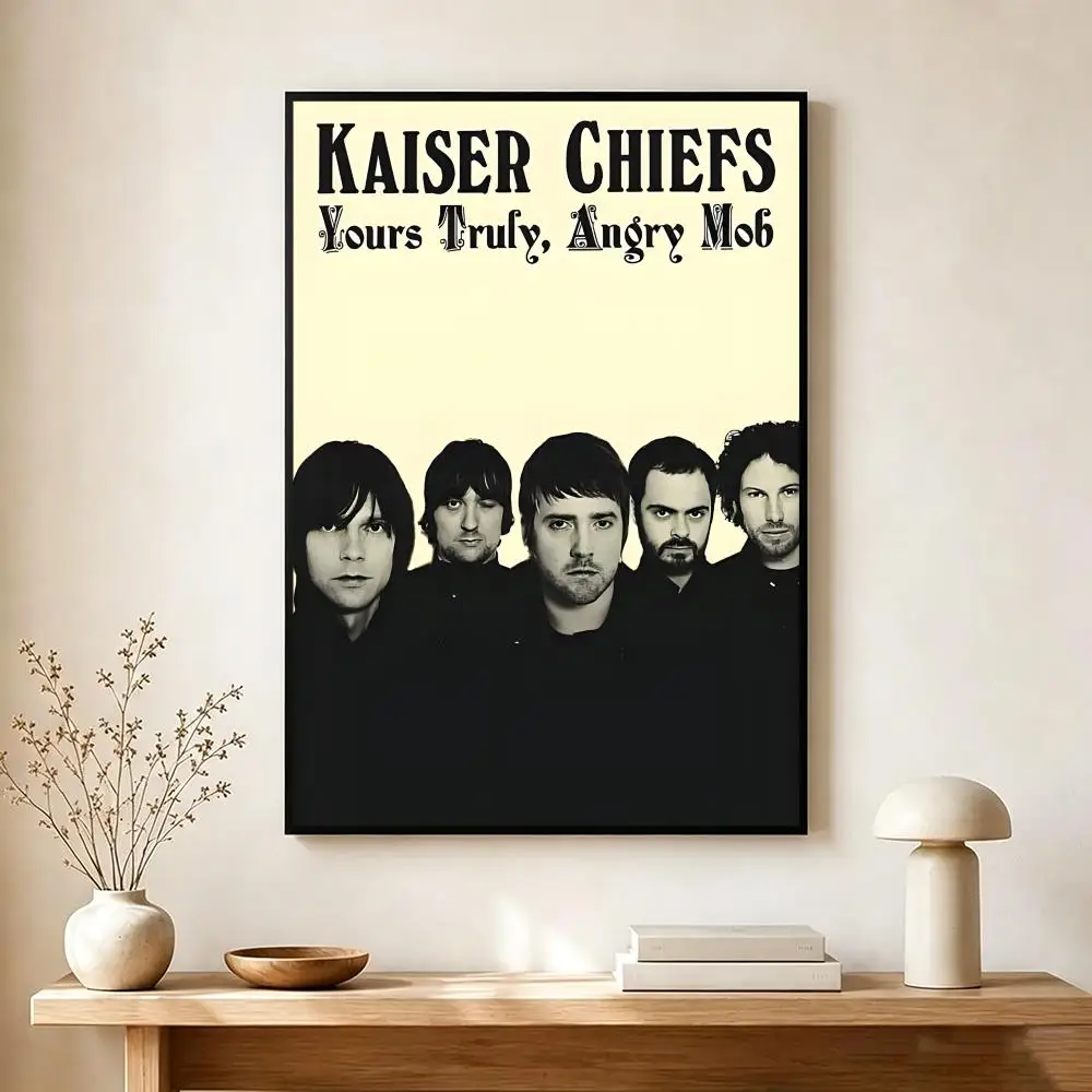 Energetic Band K-Kaiser Chiefs Poster Wall Art Print Decorative Mural Home Decor Gift Unframed