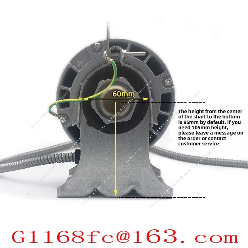 Air Conditioning Motor Fan Coil Motor YDK/YSK110 Copper Wire Motor Single Shaft, Copper Core