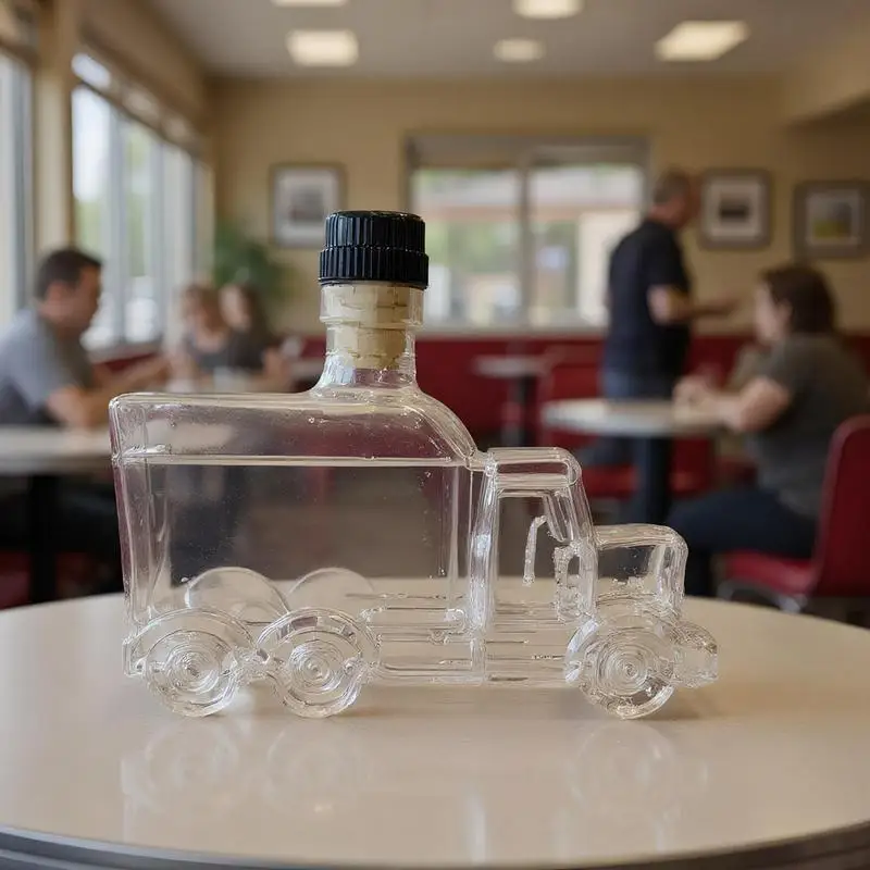 

Decanters For Alcohol Half Truck Whiskey Bottle 375ml Vintage Liquor Container With Interesting Stopper For Hosting Brunch Beer