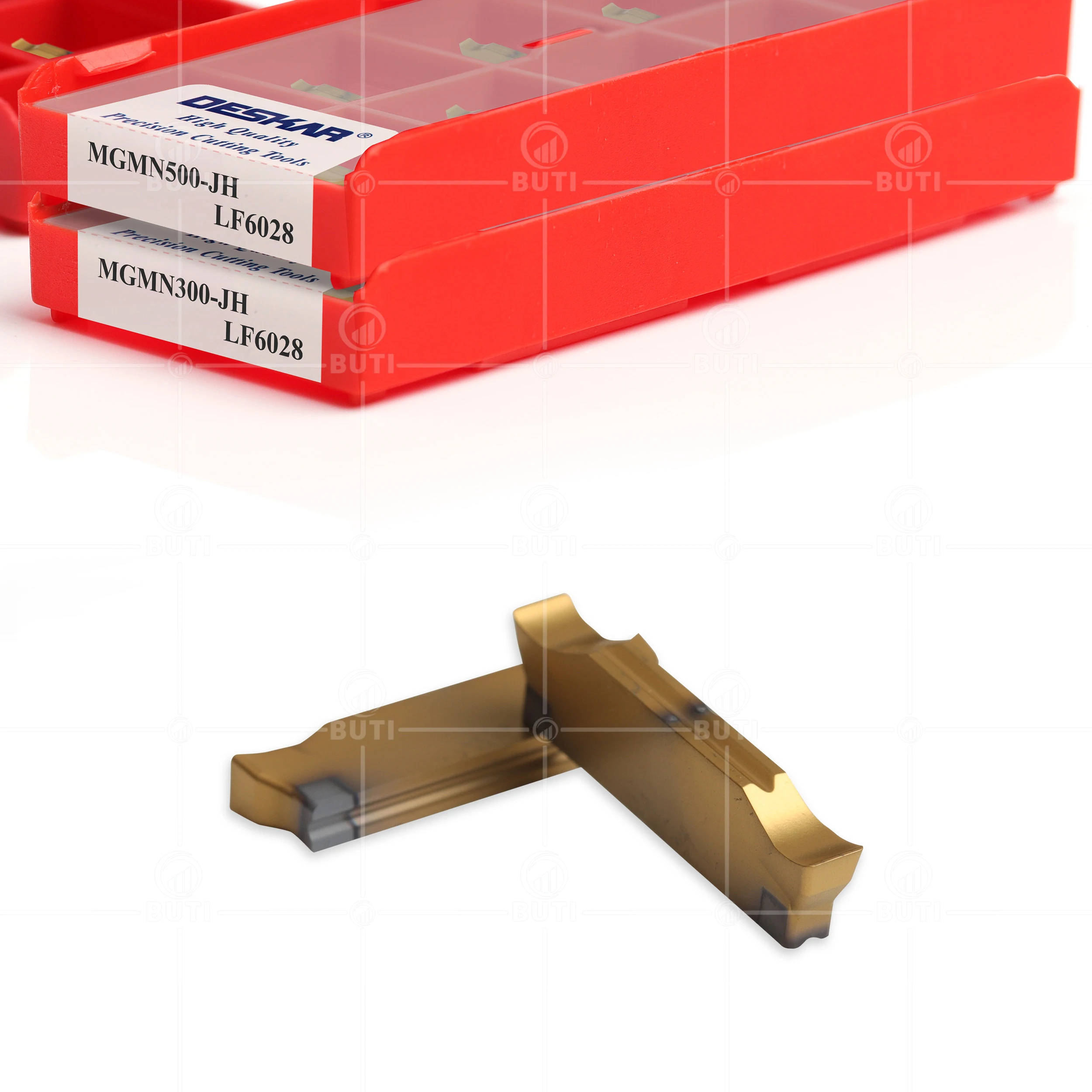 Imagem -03 - Deskar 100 Original Mgmn150-jh 200 250 300 400 500 -jh Lf6028 Cnc Grooving Turning Ferramentas Torno Cortador Slotting Insert para Aço