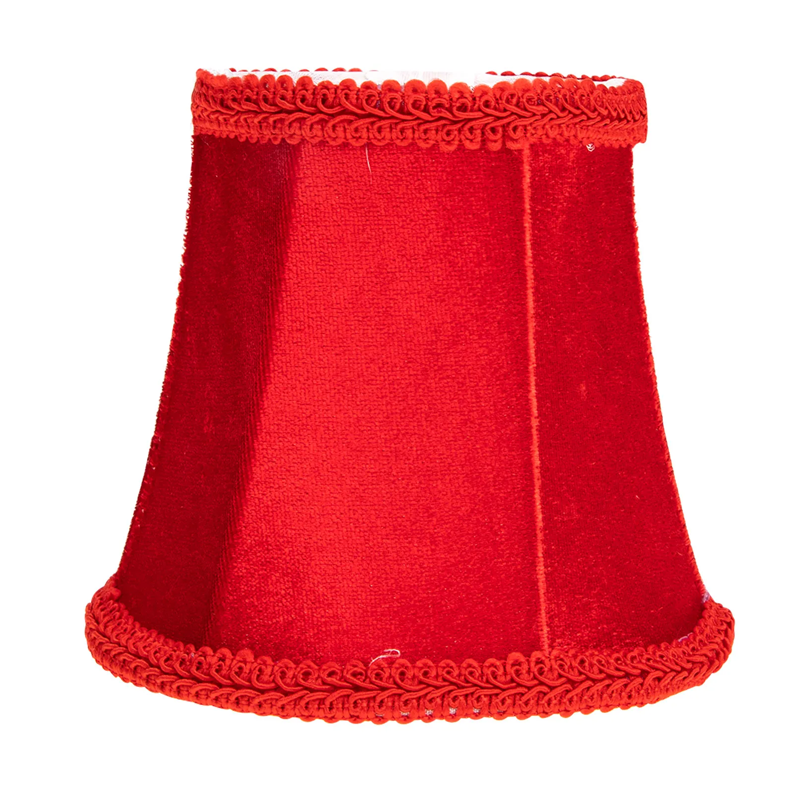Ceiling Lamp Shade Iron Frame Cloth Cover Elegant Diffuse Lighting Decorative Lampshade for Bedroom Living Room Hotel Use