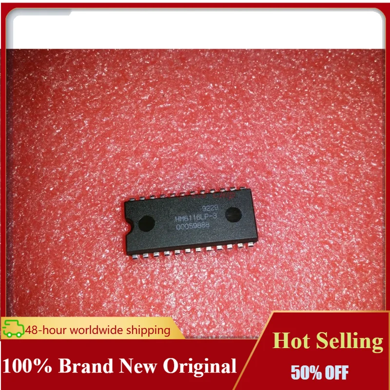 10PCS HM6116LP-4 HM6116LP-3 HM6116P-3 6116 DIP-24 HM6116 HM6116LP New Original in Stock Hot Selling