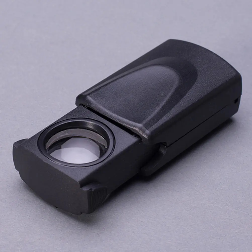 

4Pcs 30x Pull-Type Magnifier with LED Light for Jewelry Inspection and Hobbyists Lightweight Stylish Easy to Carry