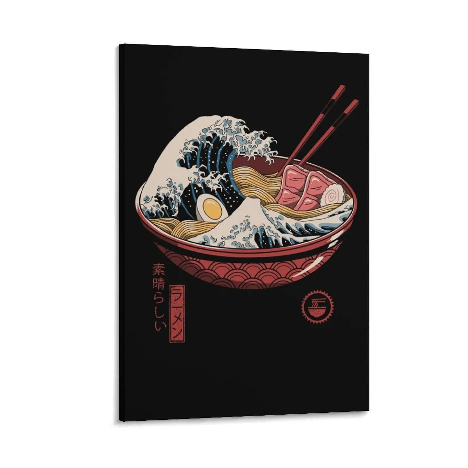 

Great Ramen Wave Canvas Painting paintings wall decor Paintings large paintings modern living room decoration
