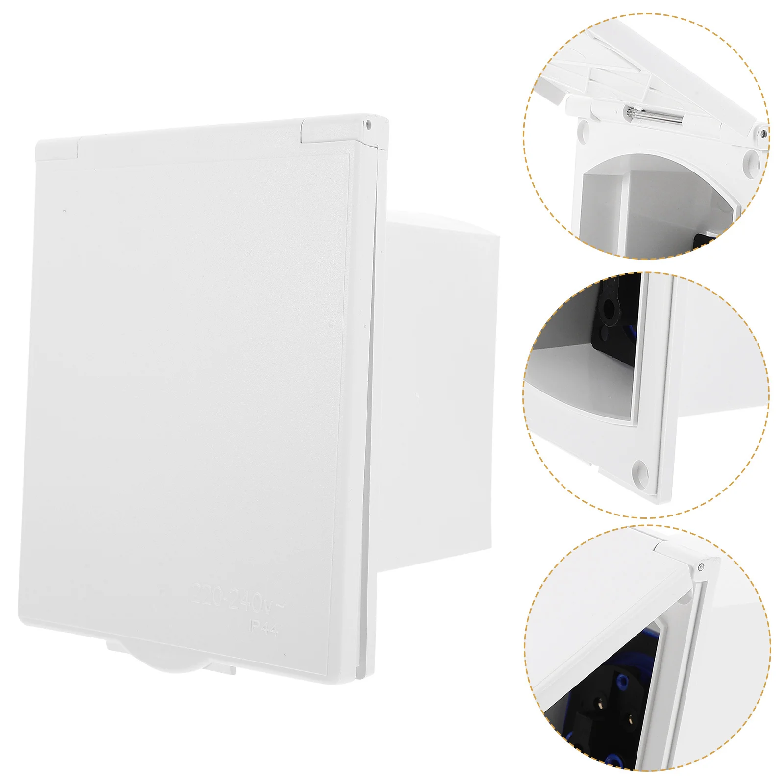 

Влагозащищенная наружная розетка 16А для автодомов, прицепов, генераторов и солнечных систем