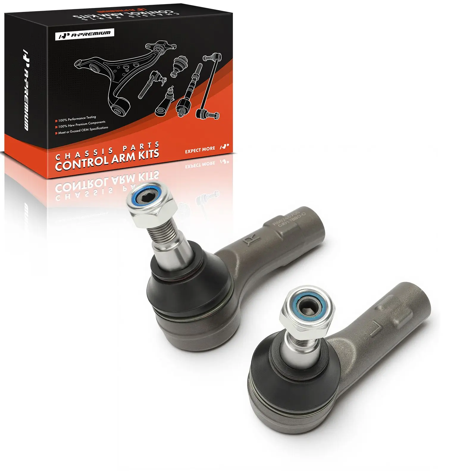 A-Premium Tie Rod End Outer for Audi Q7 2007-2015 Porsche Cayenne 2008-2016 Volkswagen Touareg 2004-2017