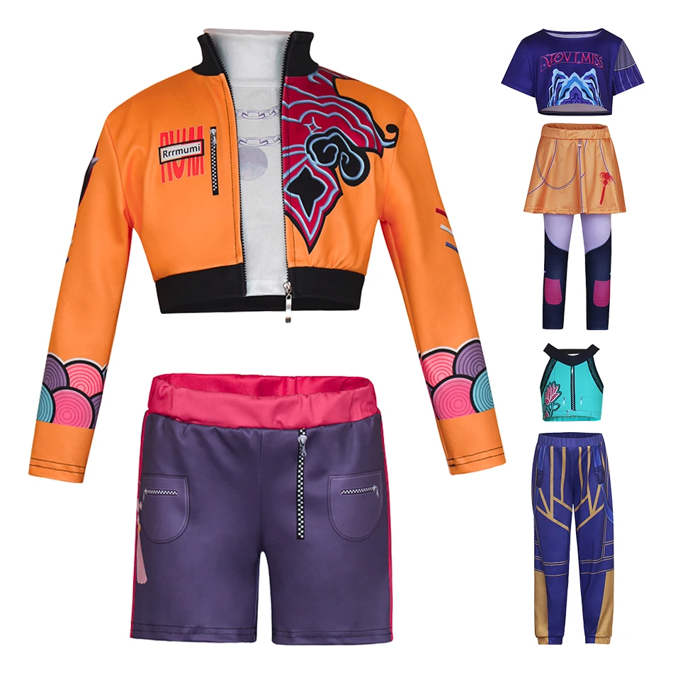 

2/3 Pcs Sets Halloween Costumes Kids POP Carnival Ball Hunter Dress Up Christmas Girls Party Birthday Cake Demon Cosplay Clothes