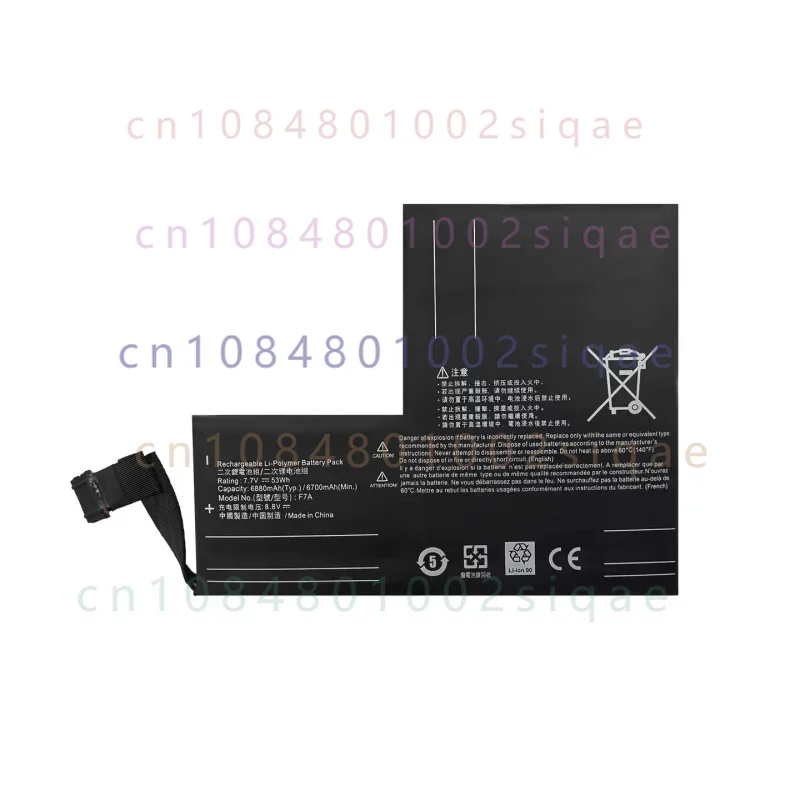 New F7A Battery For Steam Deck Handheld Gamepad Controller Accessories Gaming Handheld PC Batteria