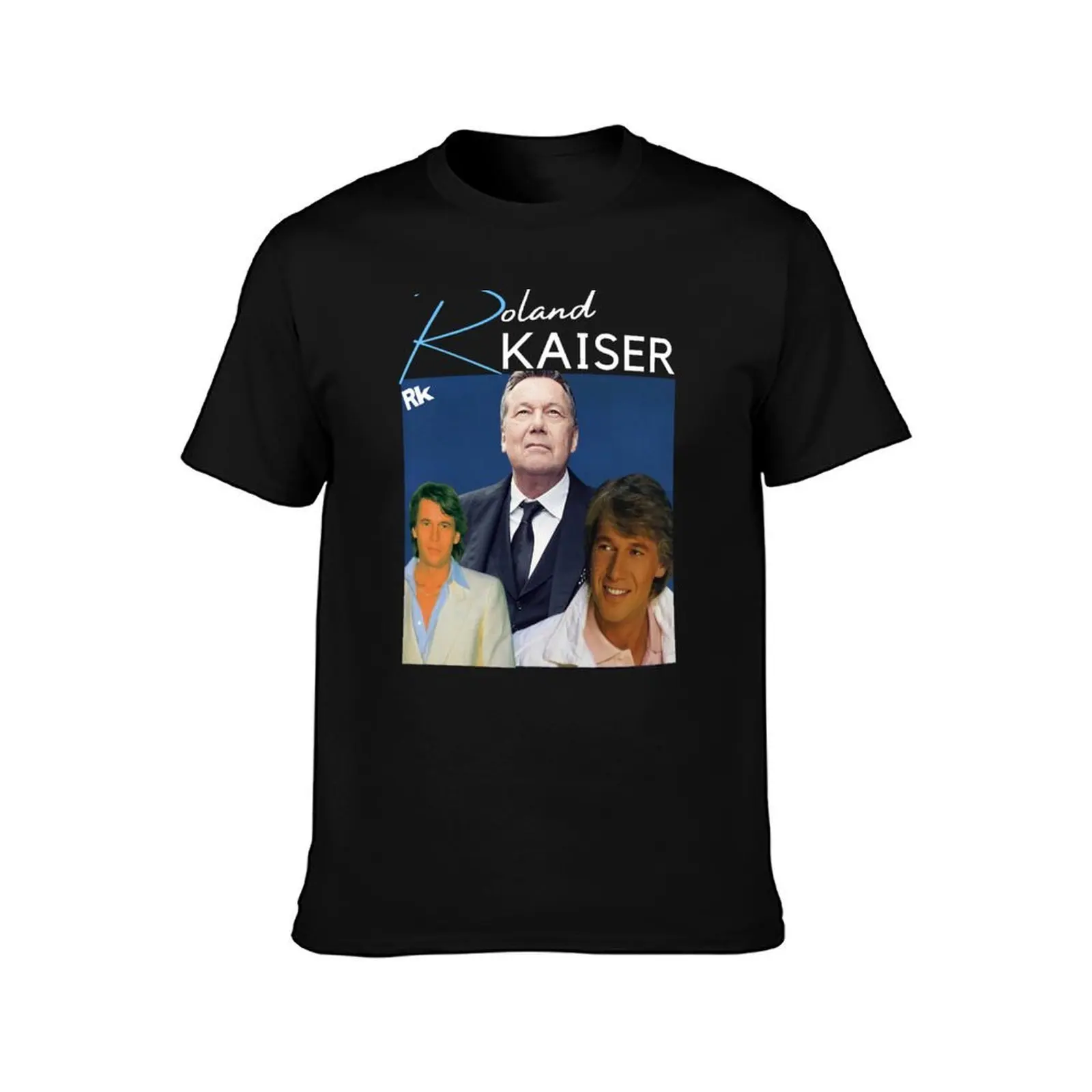 Roland kaiser - rip Roland kaiser - rest in peace Roland kaiser T-Shirt, Summer Casual Cotton Tee, Oversized Streetwear Tops