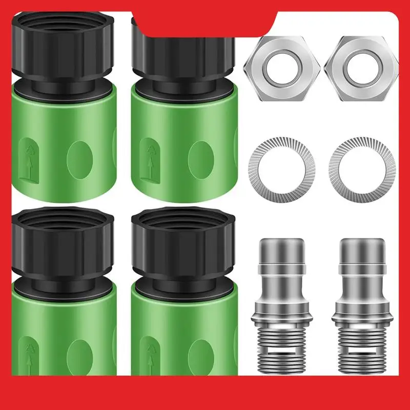 A32HOT-2Set Lawn Mower Deck Wash Kit,Riding Lawn Mower Cleaning Attachment For Lawn Mower Tractor,Deck Wash Adapter Accessories