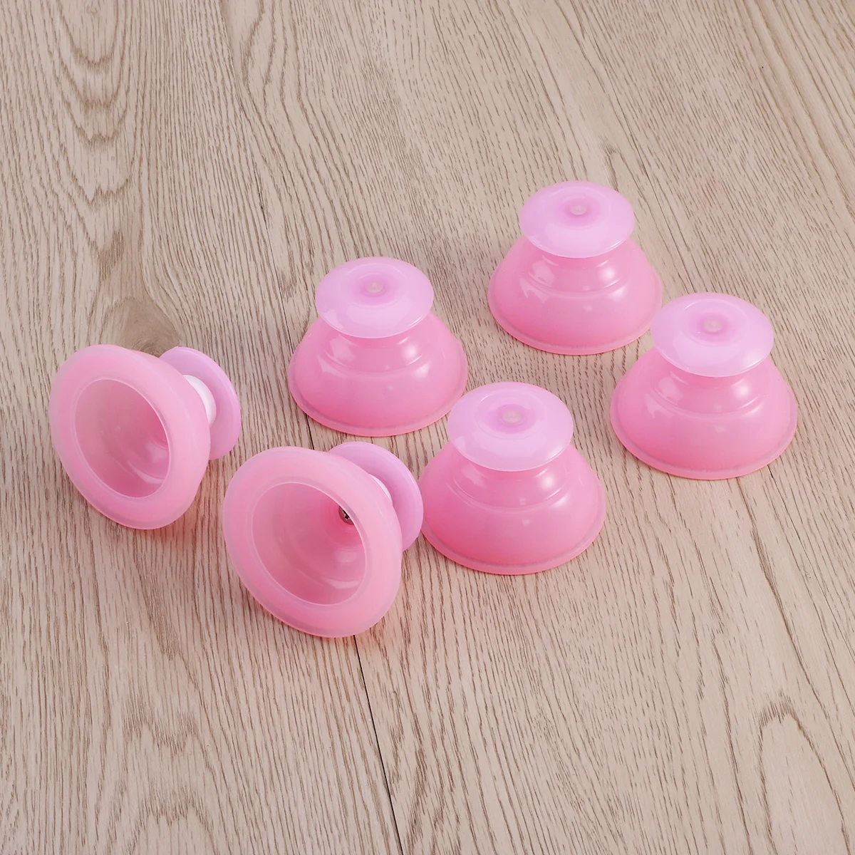 Gobelets de Massage en Silicone pour thérapie par ventouses, ensemble d'aspiration sous vide pour le corps, soulagement de la douleur, réduction de la Cellulite, Relaxation du Stress, 6 pièces