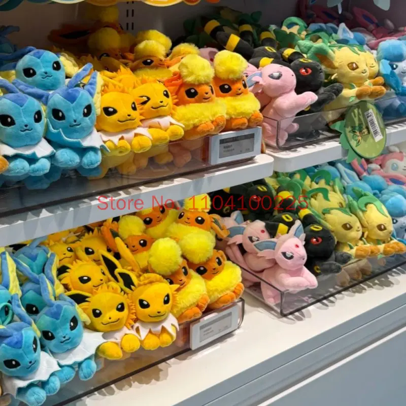 genuine-pokemon-love-at-first-sight-lying-pose-soft-stuffed-ornament-collectible-decoration-cute-anime-model-doll-toys-gifts
