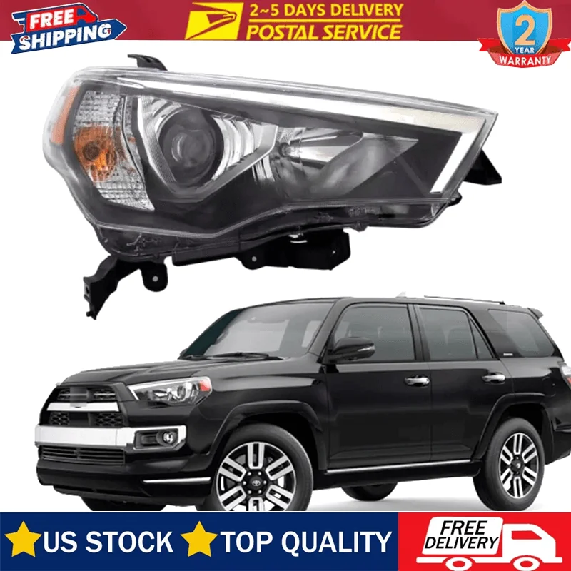 

Фара в сборе, совместимая с 8107035610/8107035620 для моделей Toyota 4Runner 2021-2023 гг., замена светодиодных фар