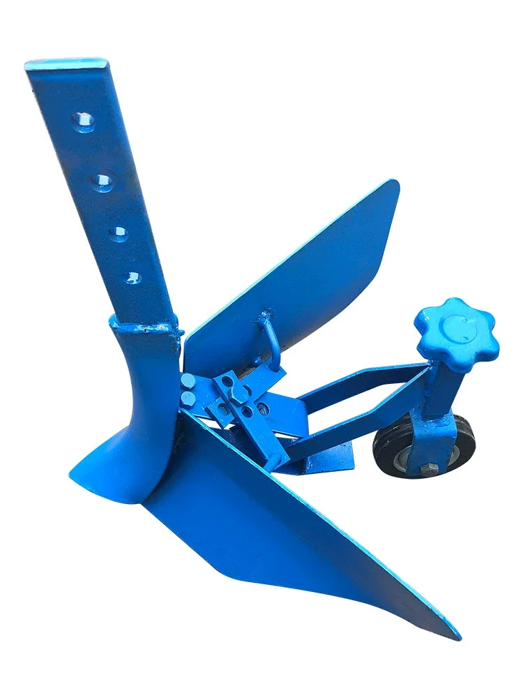 

Micro Tillage Machine Ditching Tool Plow Adjustable Handheld Multifunctional Small Orchard Soil Turning and Ridging Tool