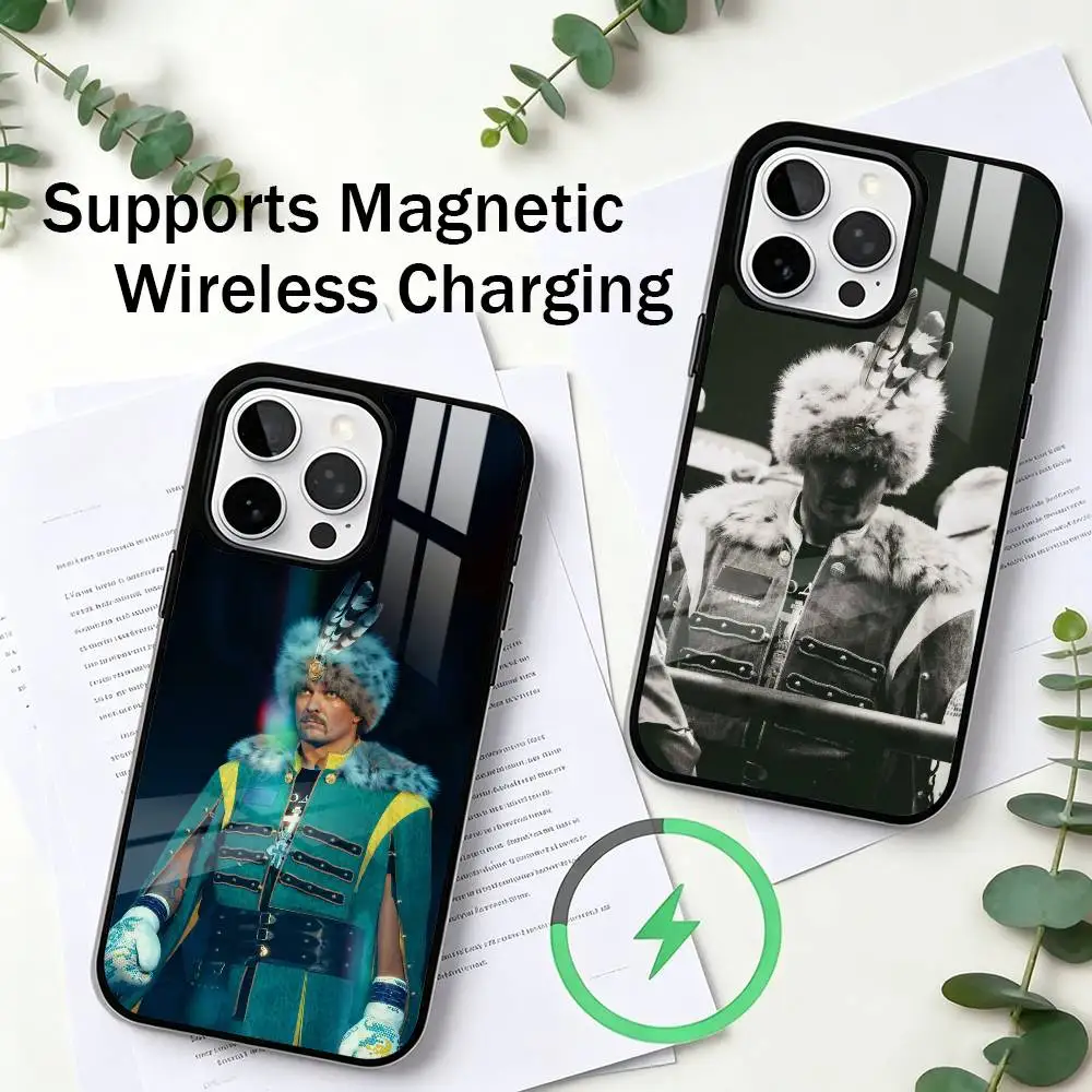 

Wrestling Star Oleksandr Usyk Cool Phone Case For iPhone17,16,15,14,13,12,11 Plus,Pro Allows magnetic wireless charging
